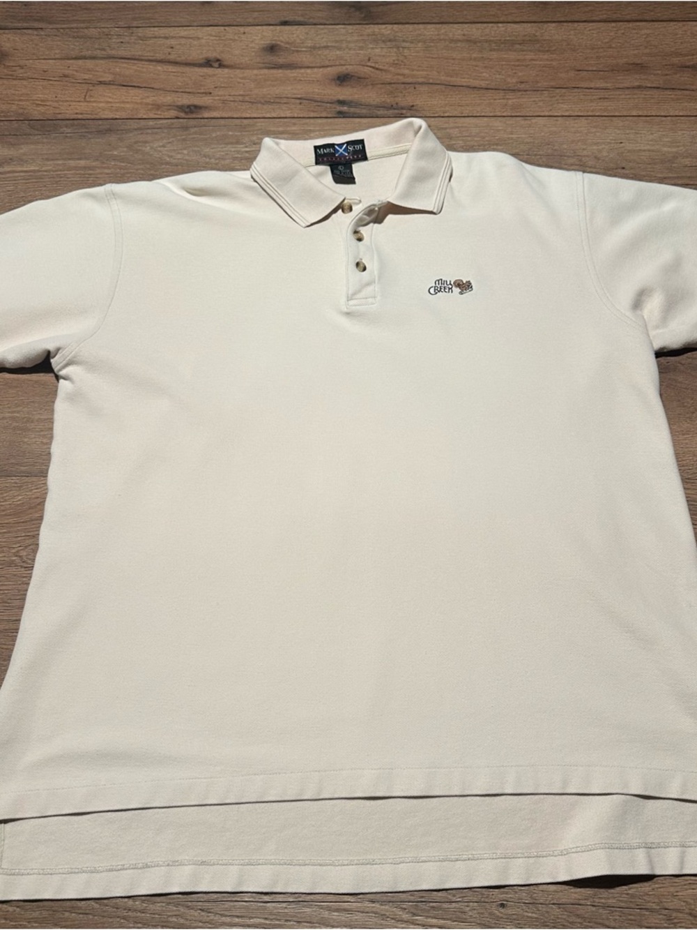 Mark Scot Collection Vintage Golf Polo Shirt Size Large Mill Creek OH